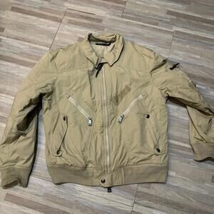 POLO RALPH LAUREN WATER-REPELLENT BOMBER JACKET COAT CLASSIC KHAKI MENS SIZE XXL